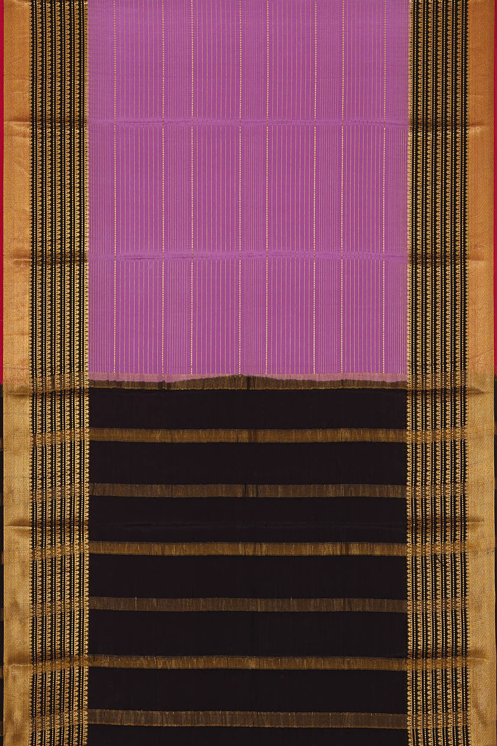 Image of Binny Crepe Lavender Saree